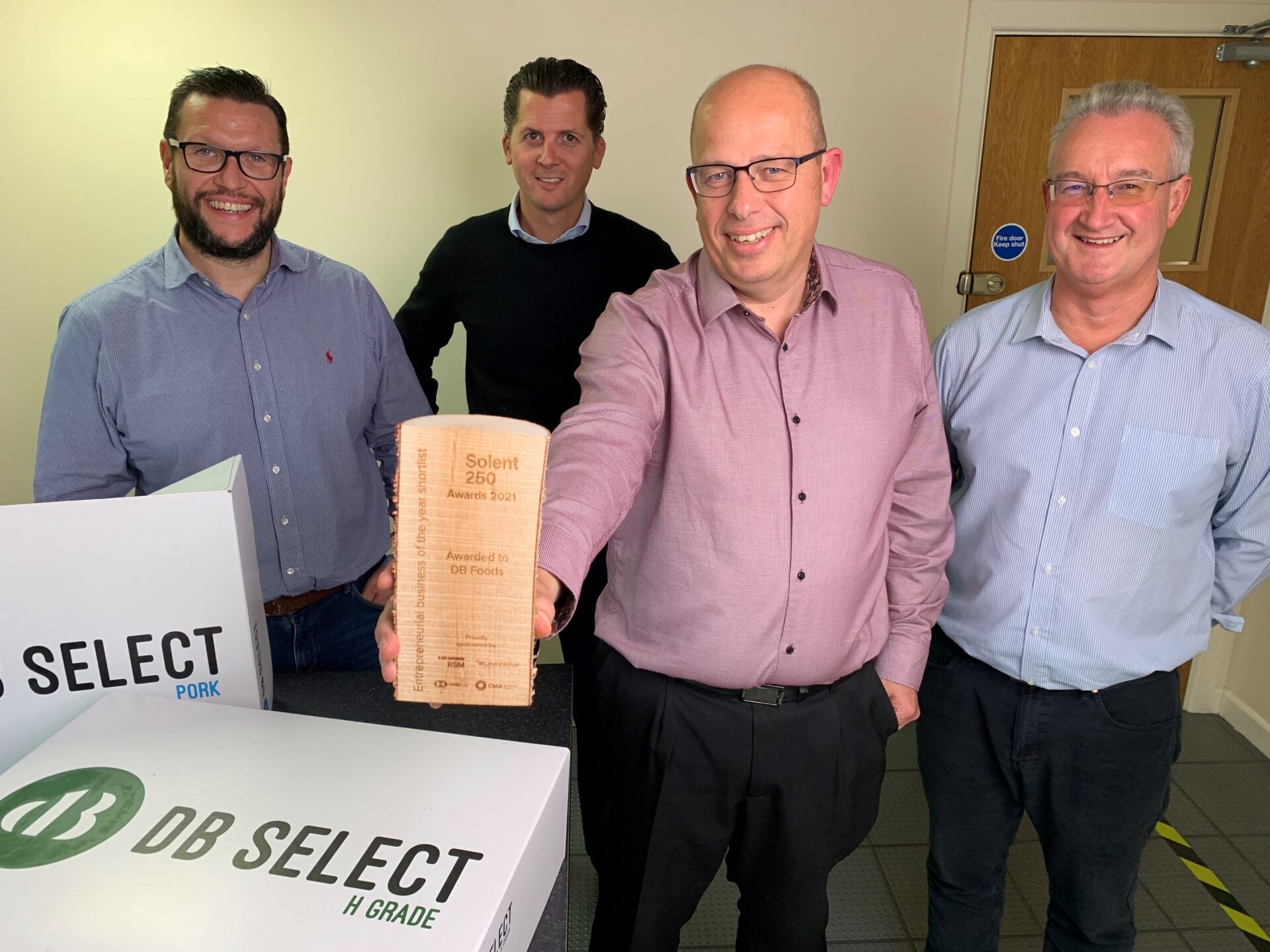 Solent Award with Directors